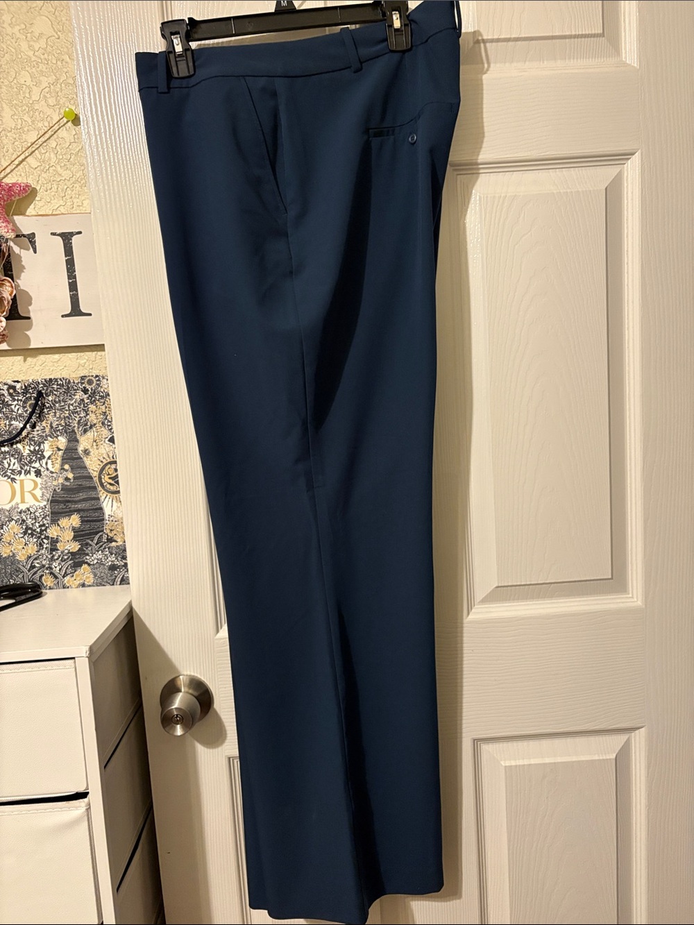 Worthington Women's Dark Blue Dress Trousers
